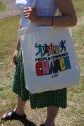 People Powered Change tote