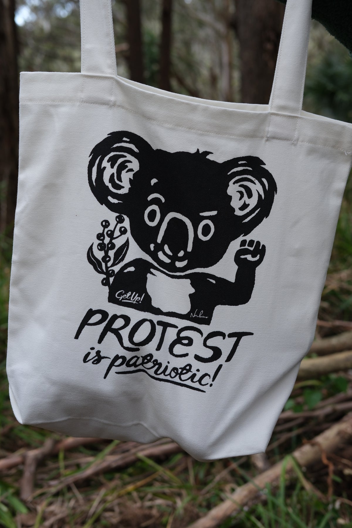 Protest is Patriotic tote