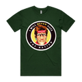 Forest Green front flat lay