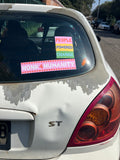 Honk 4 Humanity Bumper Sticker