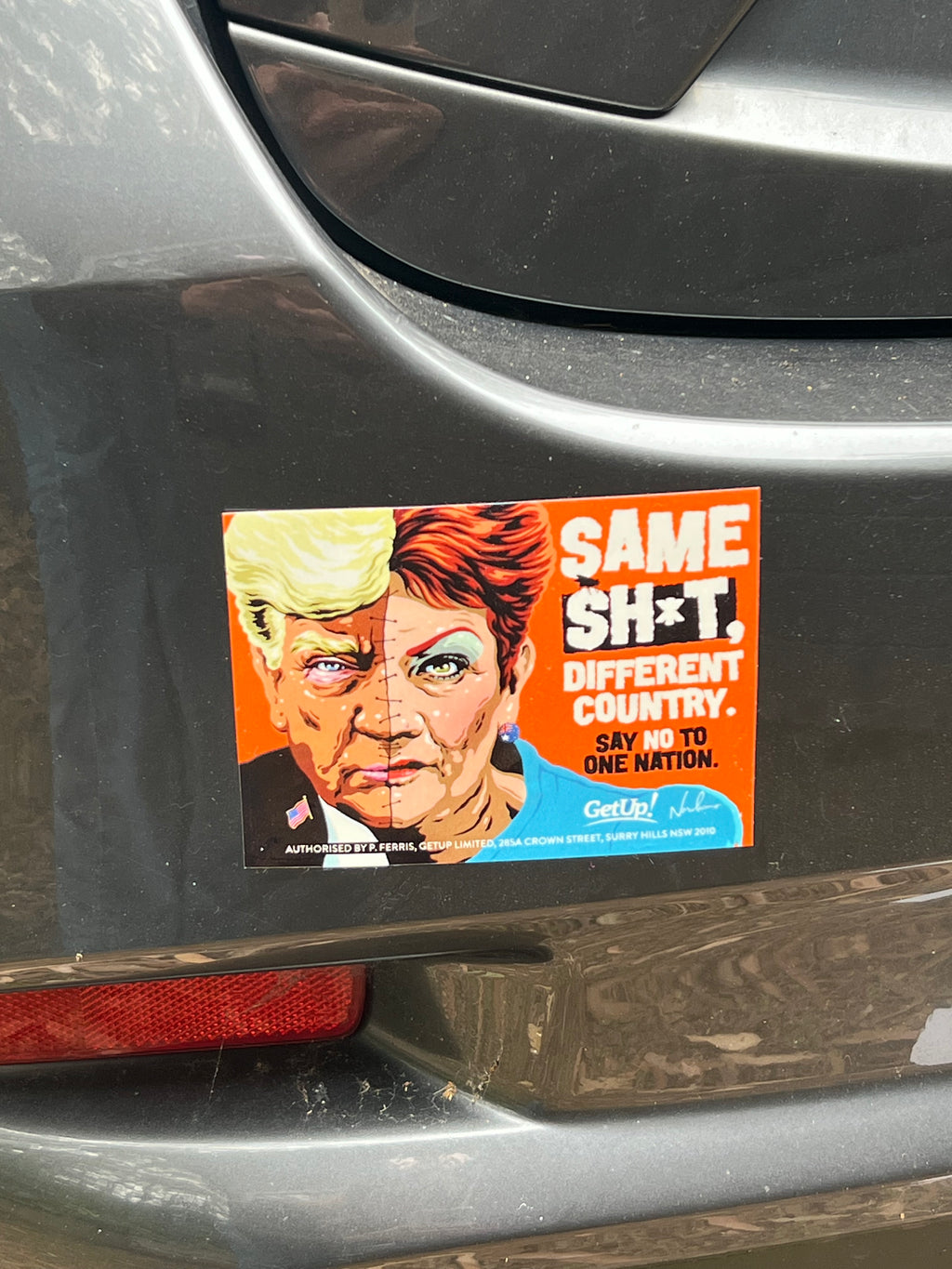 Same Shit Different Country Sticker