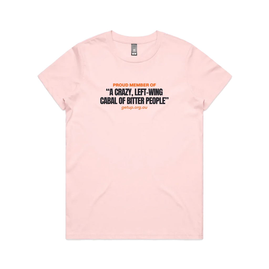 Pink front flat lay