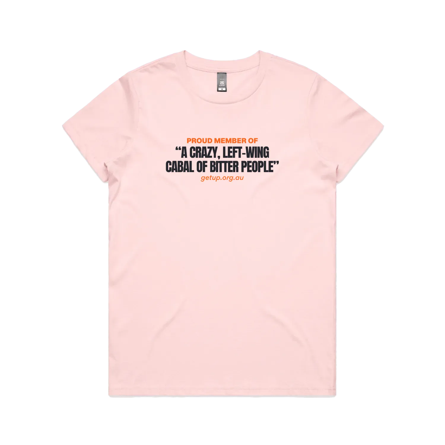 Pink front flat lay