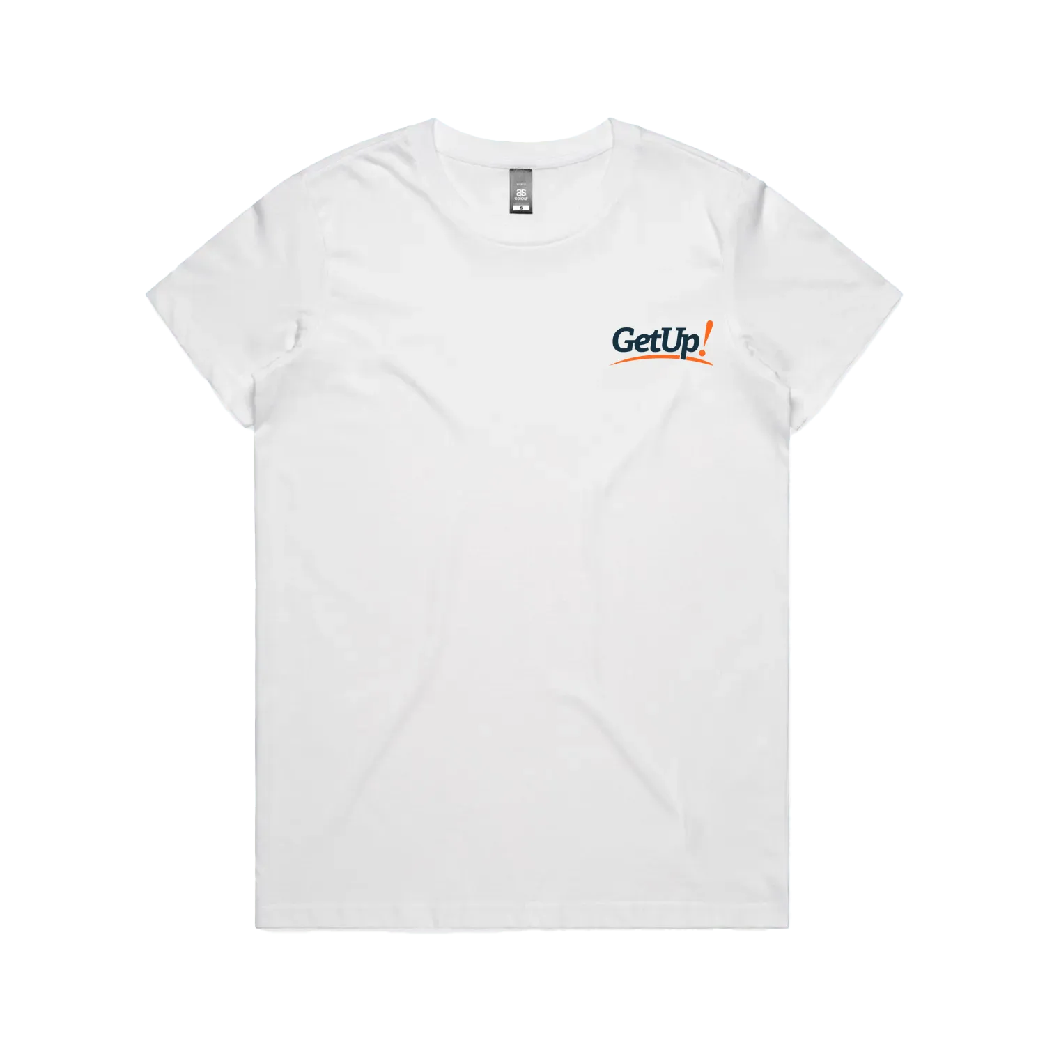 White front flat lay