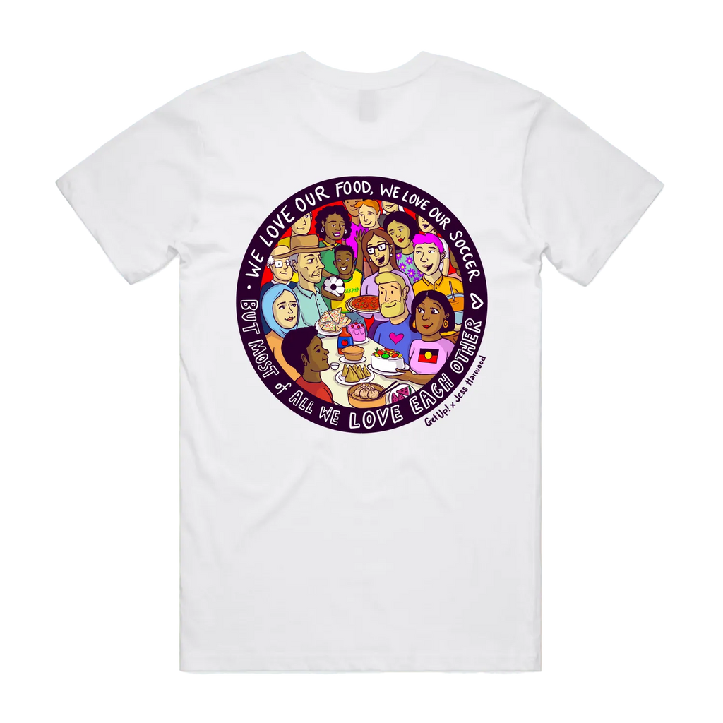Protect Multicultural Australia tee