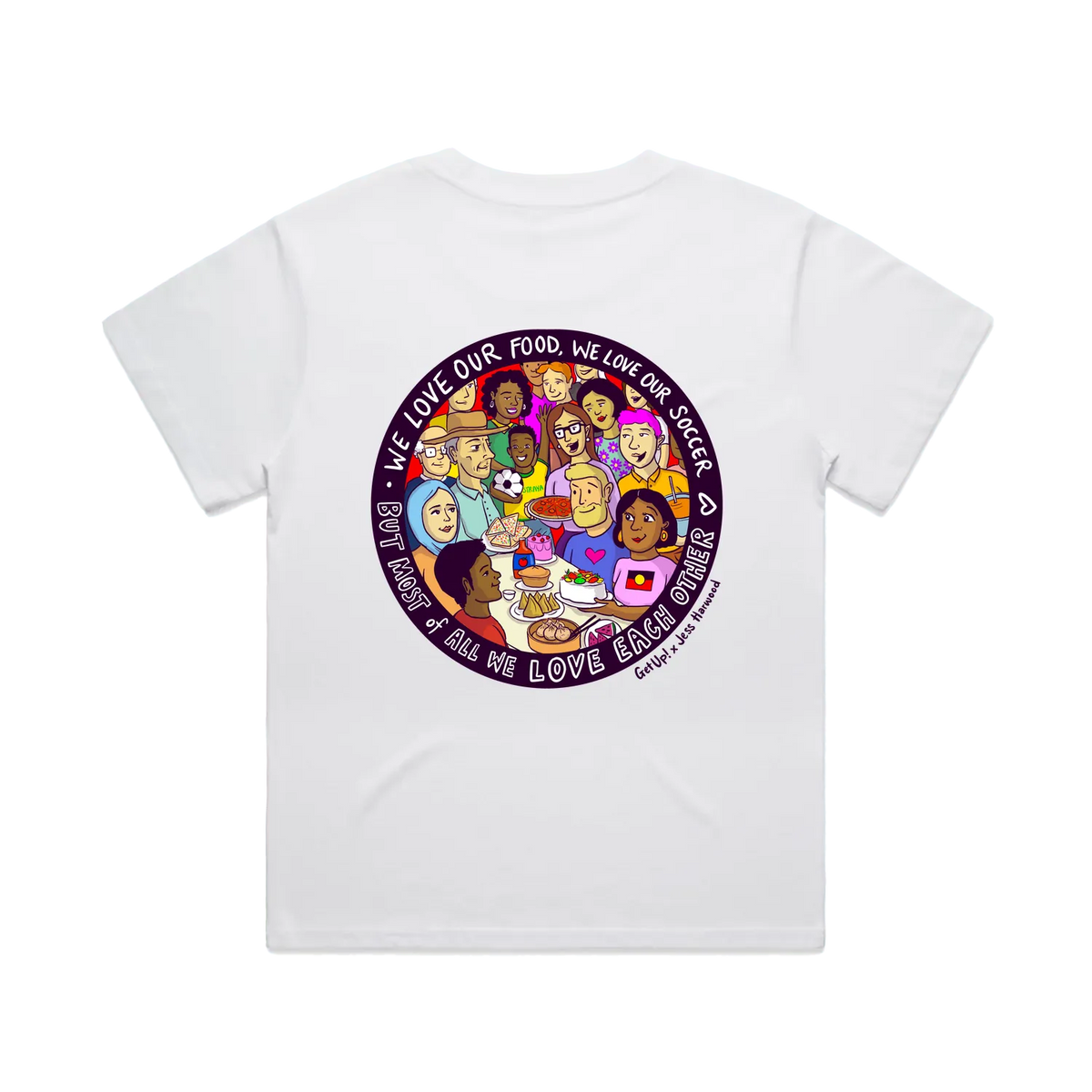 Protect Multicultural Australia tee